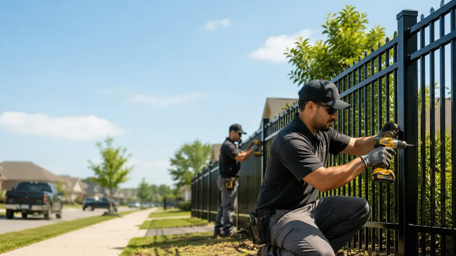 Metal Fence Installation in Andrews, SC